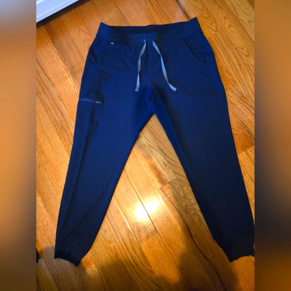 Figs navy blue scrub pant